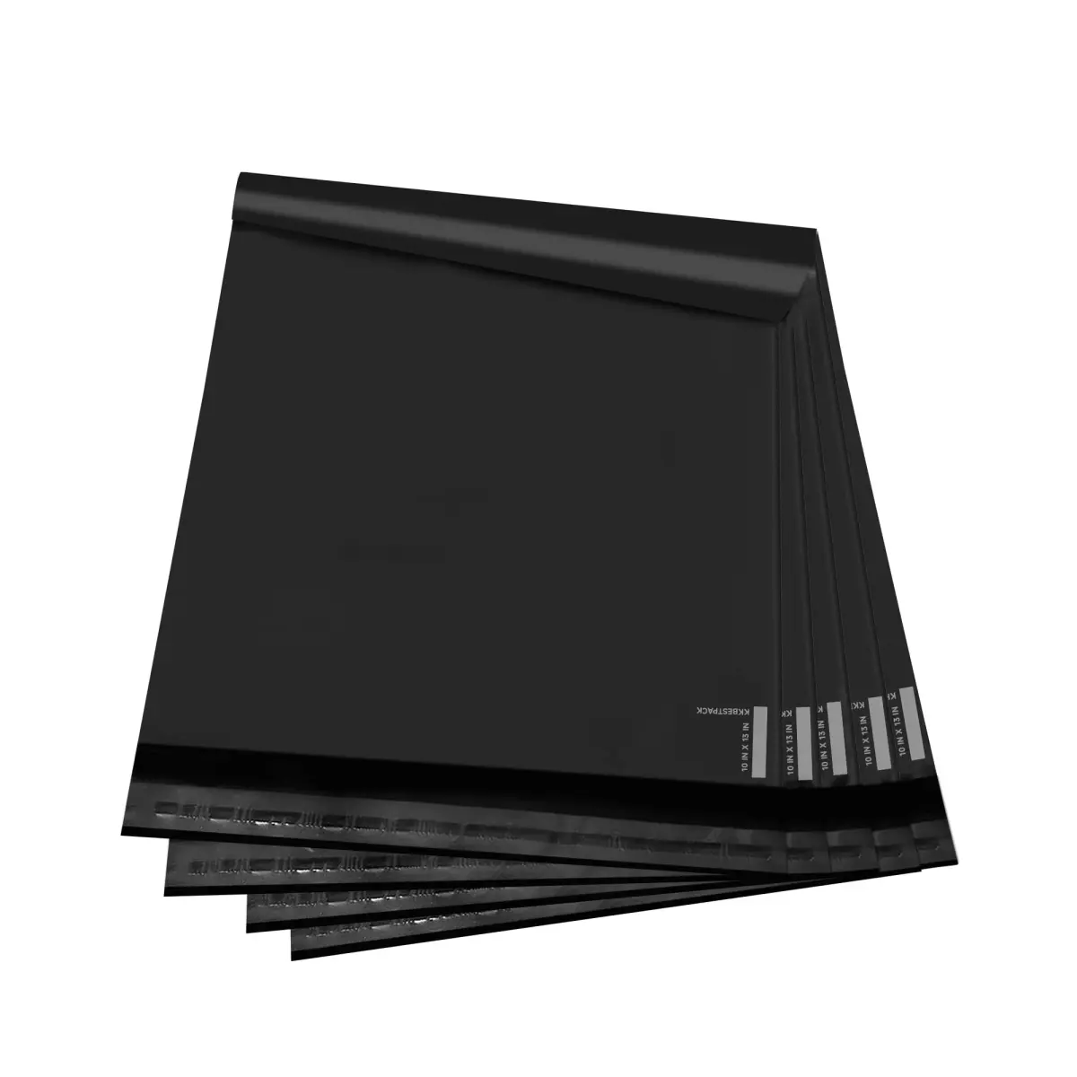 KKBESTPACK Black Poly Mailers 10x13 inch (1000 Pack) | Bulk Shipping Bags for Small Business - main product image
