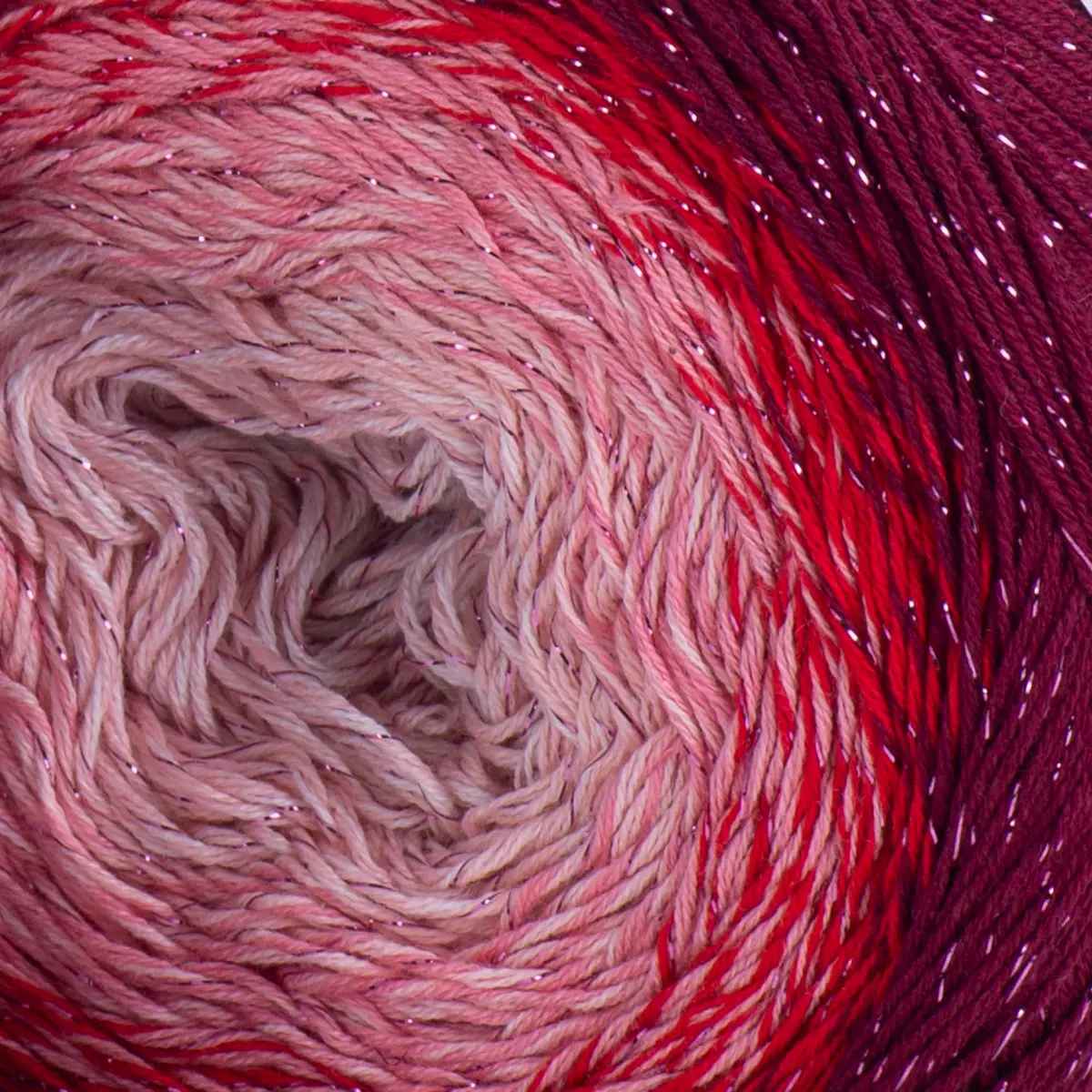 YarnArt Flowers Moonlight Gradient Cotton Acrylic Yarn 250g | Shiny Multicolor Crochet & Knitting Yarn - view 2