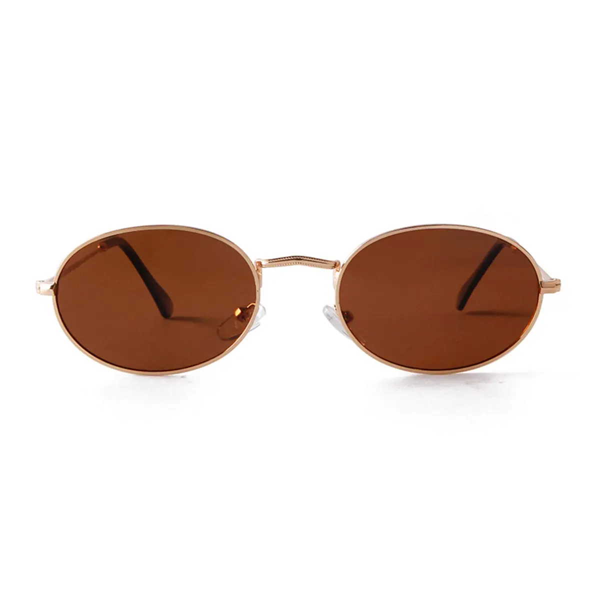GIFIORE Oval Sunglasses for Women Men, Small Oval Metal Frame Sunglasses 50mm (1.97 inches) | Polarized UV400 Protection - main product image