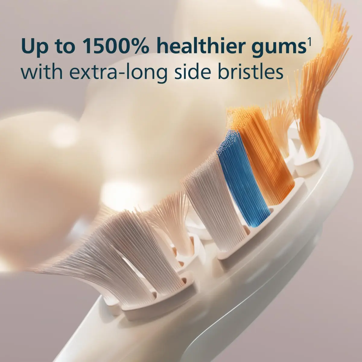 Philips Sonicare A3 Premium All-in-One Replacement Toothbrush Heads, White, 2 Count (Pack of 1) | Genuine USA Import - view 5