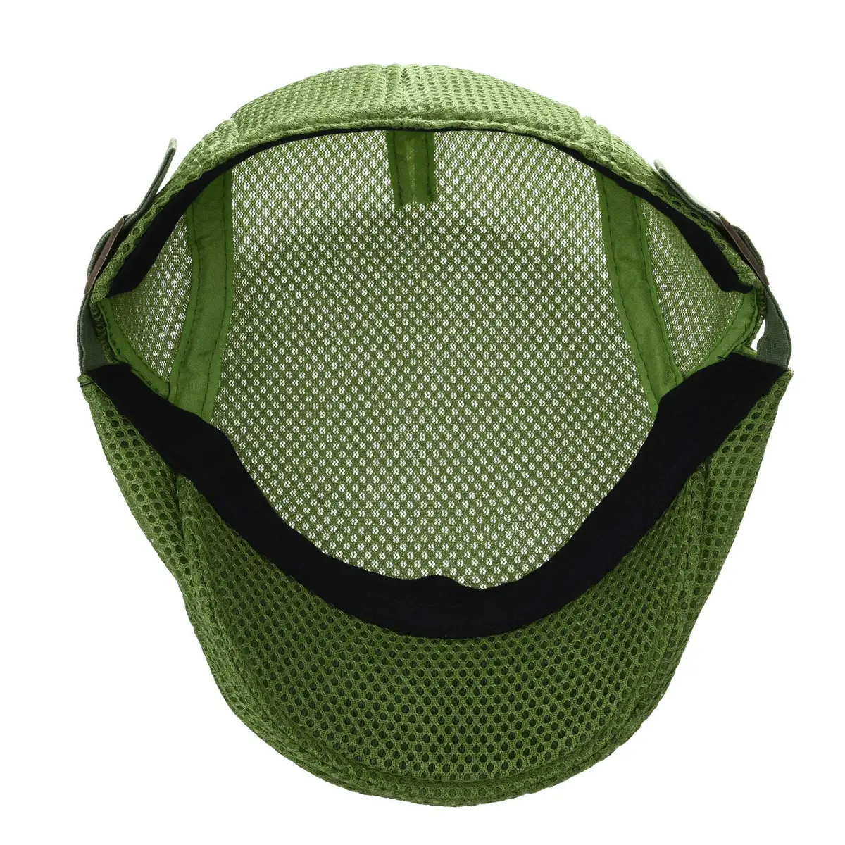 VOBOOM Men Breathable Mesh Summer Hat Adjustable Newsboy Cap (Green) | Summer Sun Protection - view 5