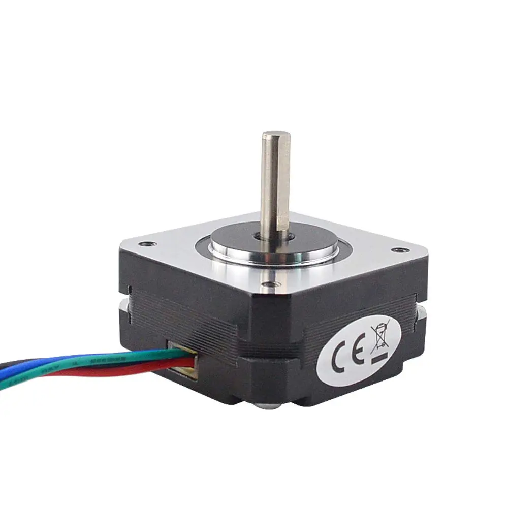 STEPPERONLINE Nema 17 Stepper Motor 5mm Shaft 42x42x20mm 1A 16Ncm | 5-Pack for 3D Printer CNC DIY - view 2