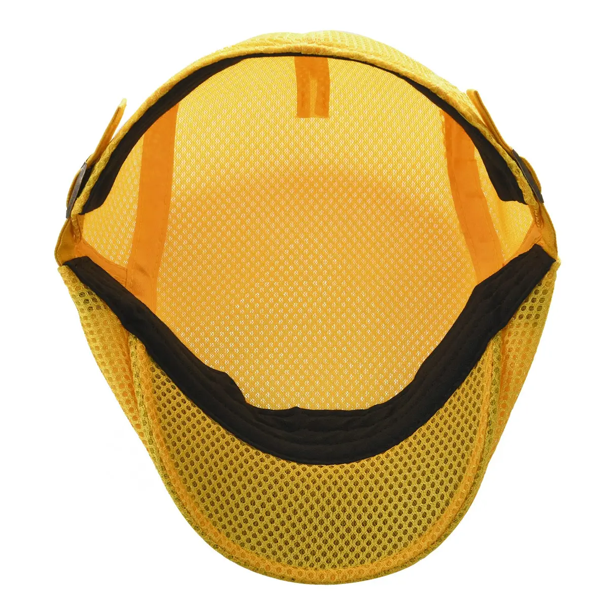 VOBOOM Men Breathable Mesh Summer Hat Adjustable Newsboy Beret (Yellow) | Lightweight & Cool for Hot Weather - view 5
