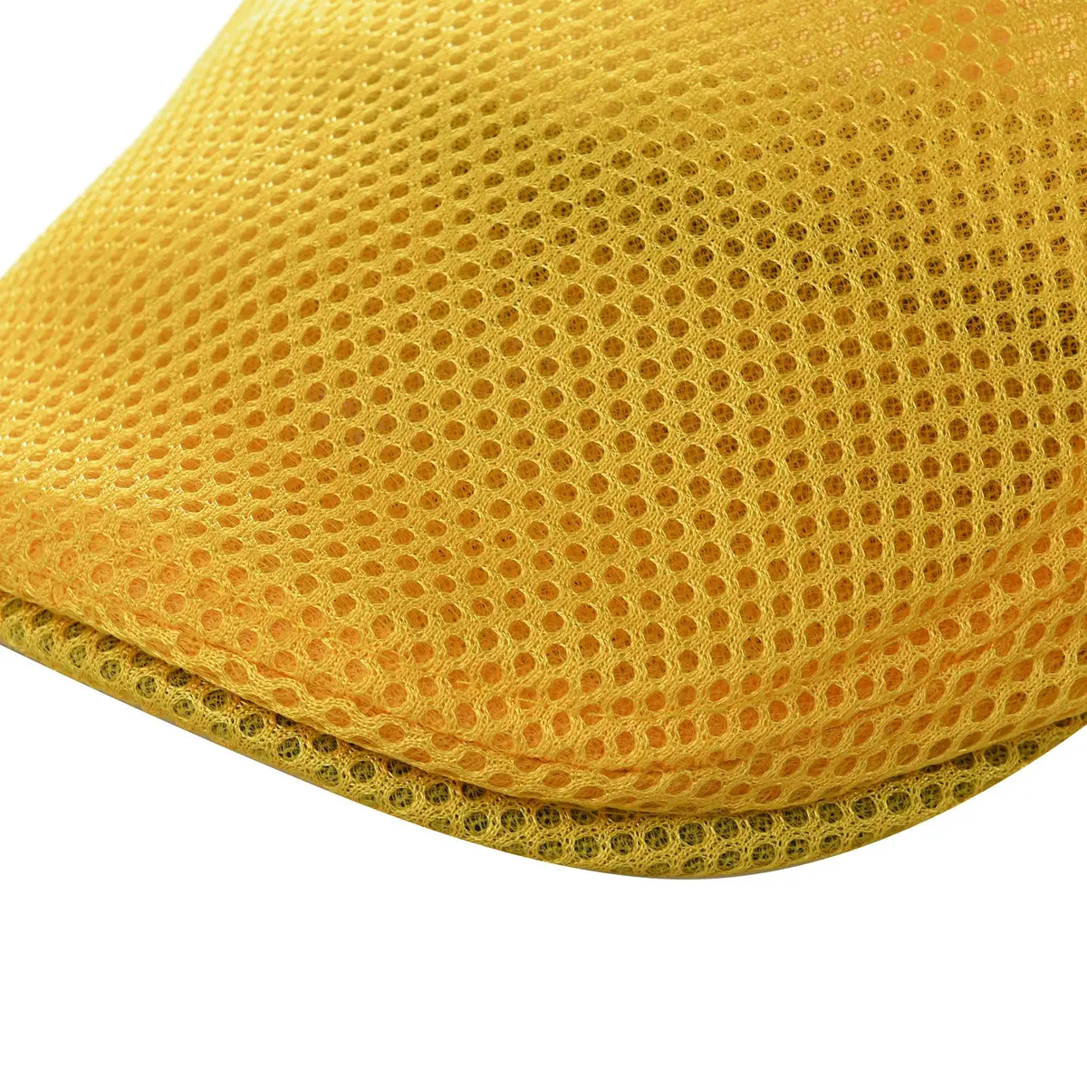 VOBOOM Men Breathable Mesh Summer Hat Adjustable Newsboy Beret (Yellow) | Lightweight & Cool for Hot Weather - view 6