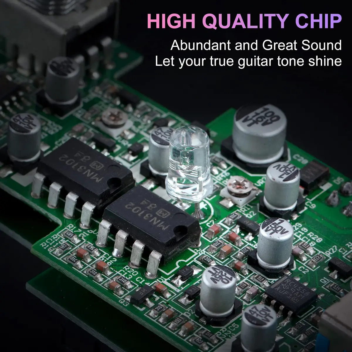 lotmusic Analog Chorus Electric Guitar Effects Pedal 52mm (2.05in) | True Bypass - view 5
