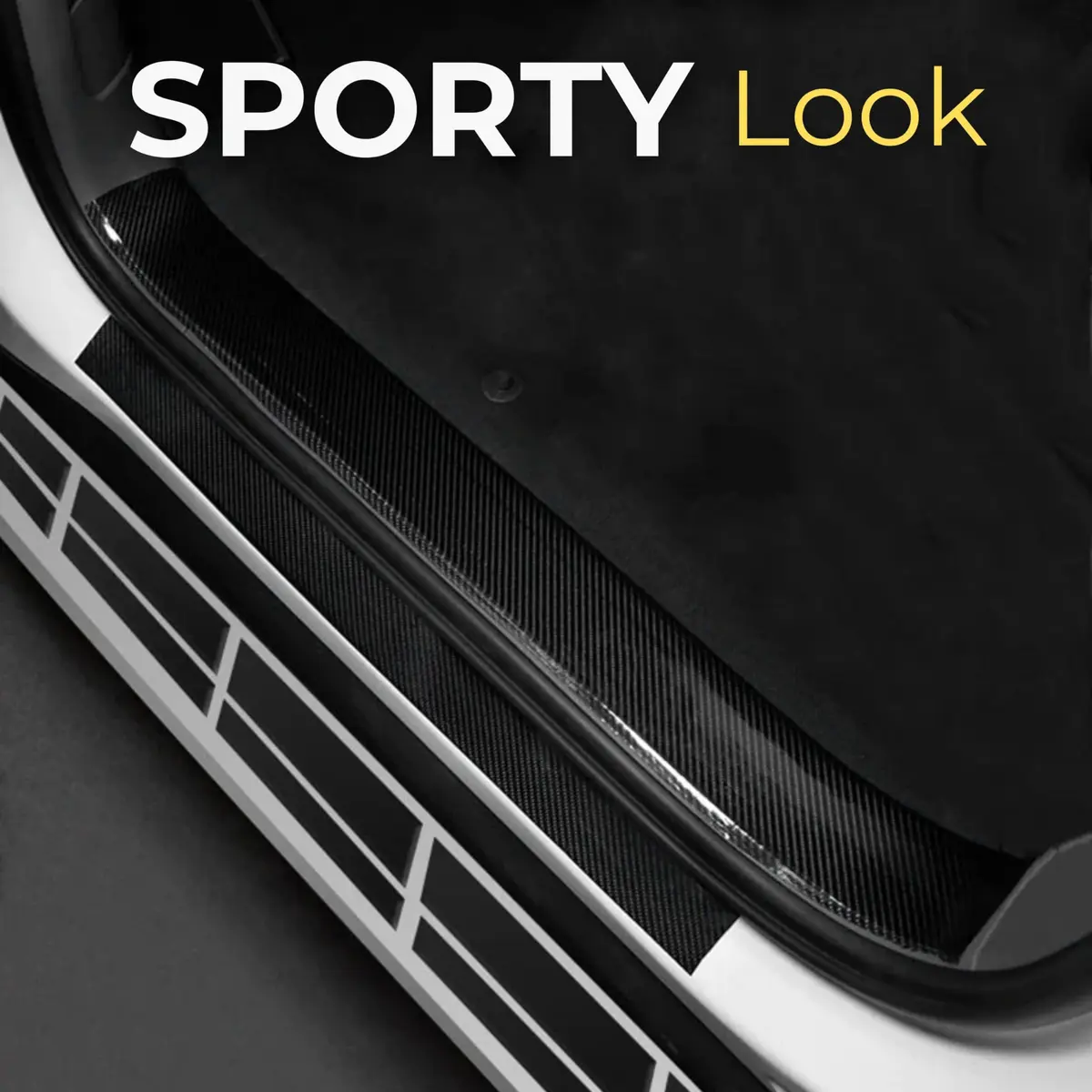 RockRose 5D Black Carbon Fiber Vinyl Wrap 30cm x 152cm (1FT x 5FT) | Bubble-Free Automotive Film - view 4
