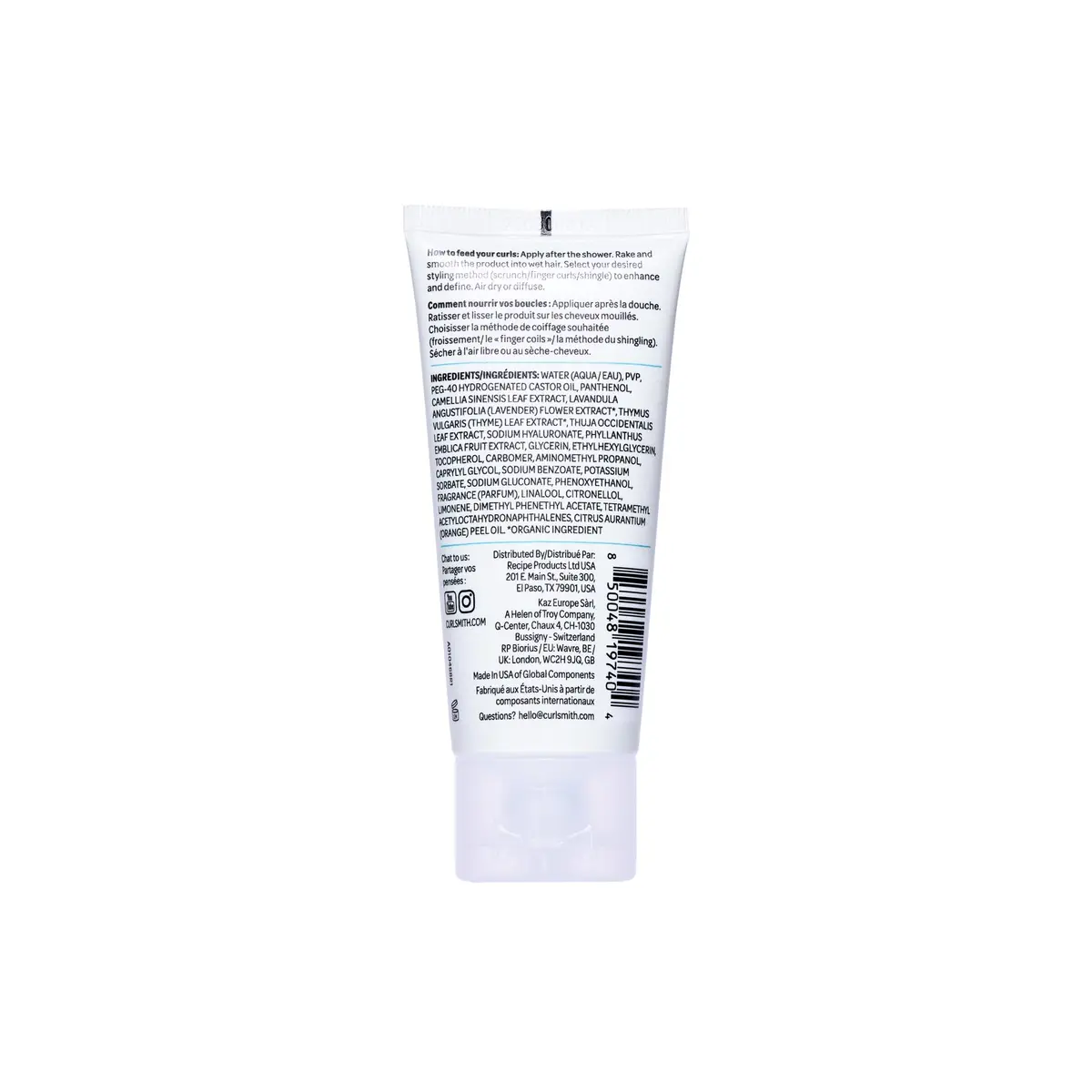 CURLSMITH Hydro Style Flexi Jelly Medium Hold Gel for Curls 59ml (2 fl oz) | Vegan & Cruelty-Free - view 9