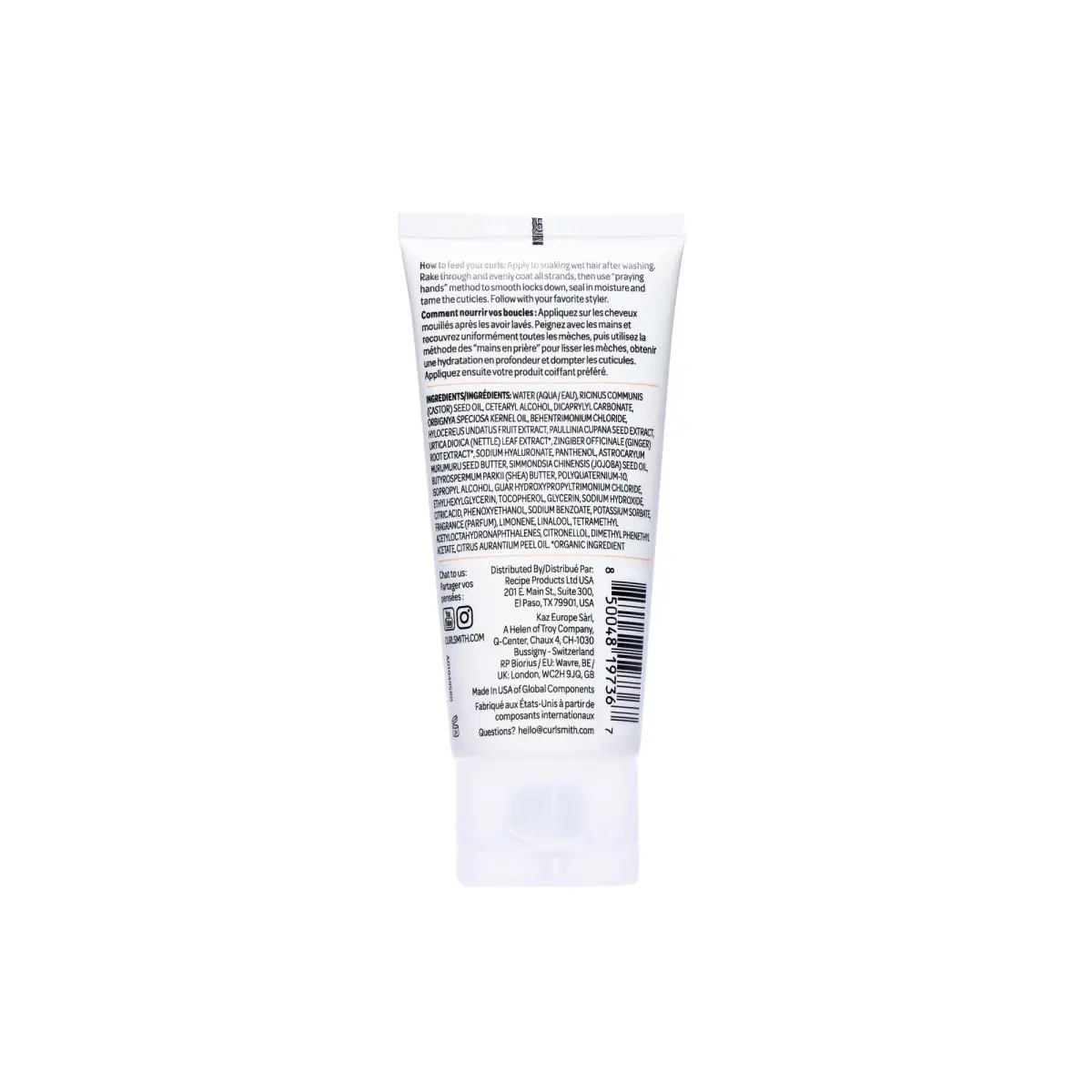 CURLSMITH Weightless Air Dry Cream Leave-In Conditioner 59ml (2 Fl Oz) | Defines Curls Without Weighing Down - view 8