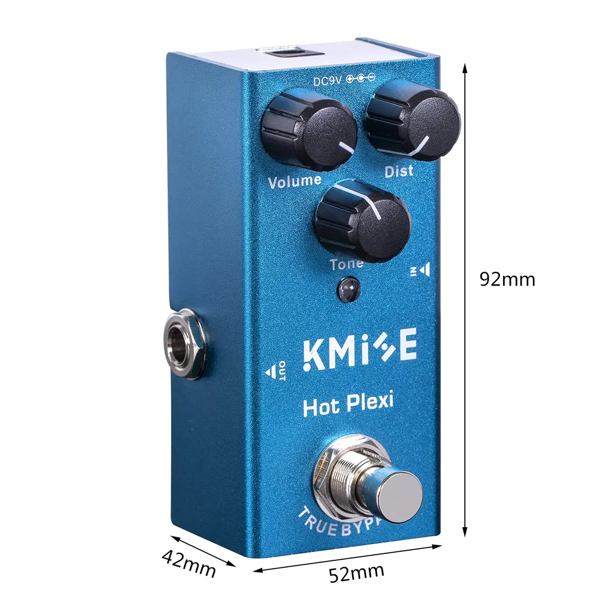 lotmusic Hot Plexi Analog Chorus Electric Guitar Effect Pedal | True Bypass, Noise Reduction, DC 9V - view 7