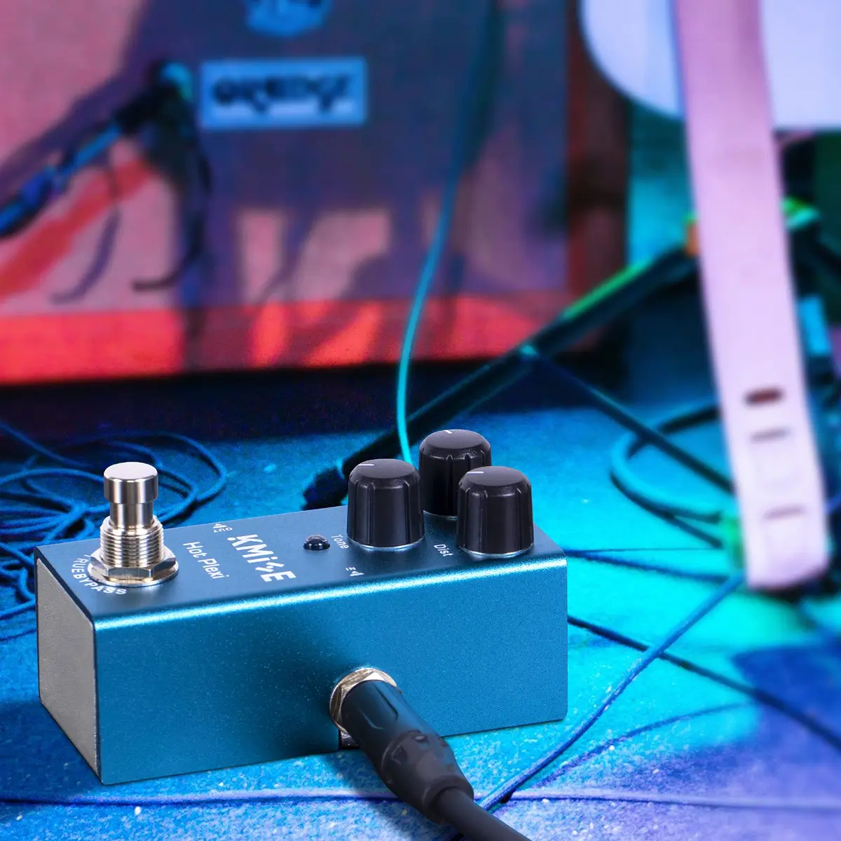 lotmusic Hot Plexi Analog Chorus Electric Guitar Effect Pedal | True Bypass, Noise Reduction, DC 9V - view 9
