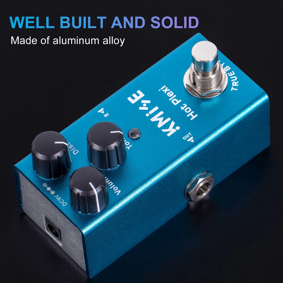 lotmusic Hot Plexi Analog Chorus Electric Guitar Effect Pedal | True Bypass, Noise Reduction, DC 9V - view 2