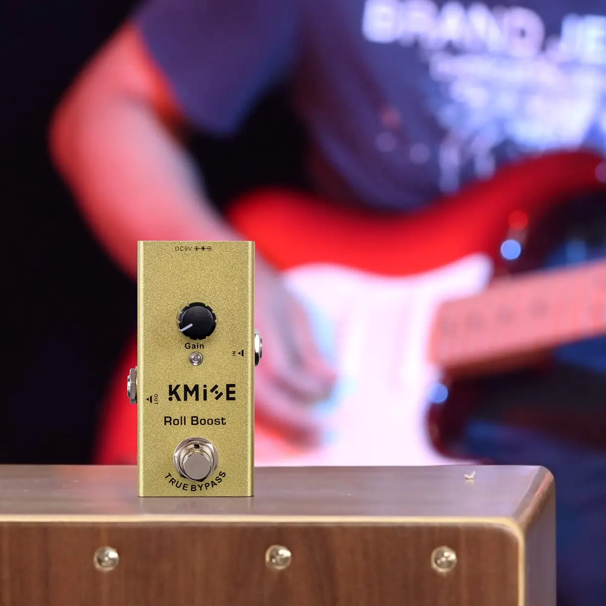 lotmusic Roll Boost Electric Guitar Effects Pedal Analog Chorus Mini Stompbox | Integrated Noise Reduction - view 8