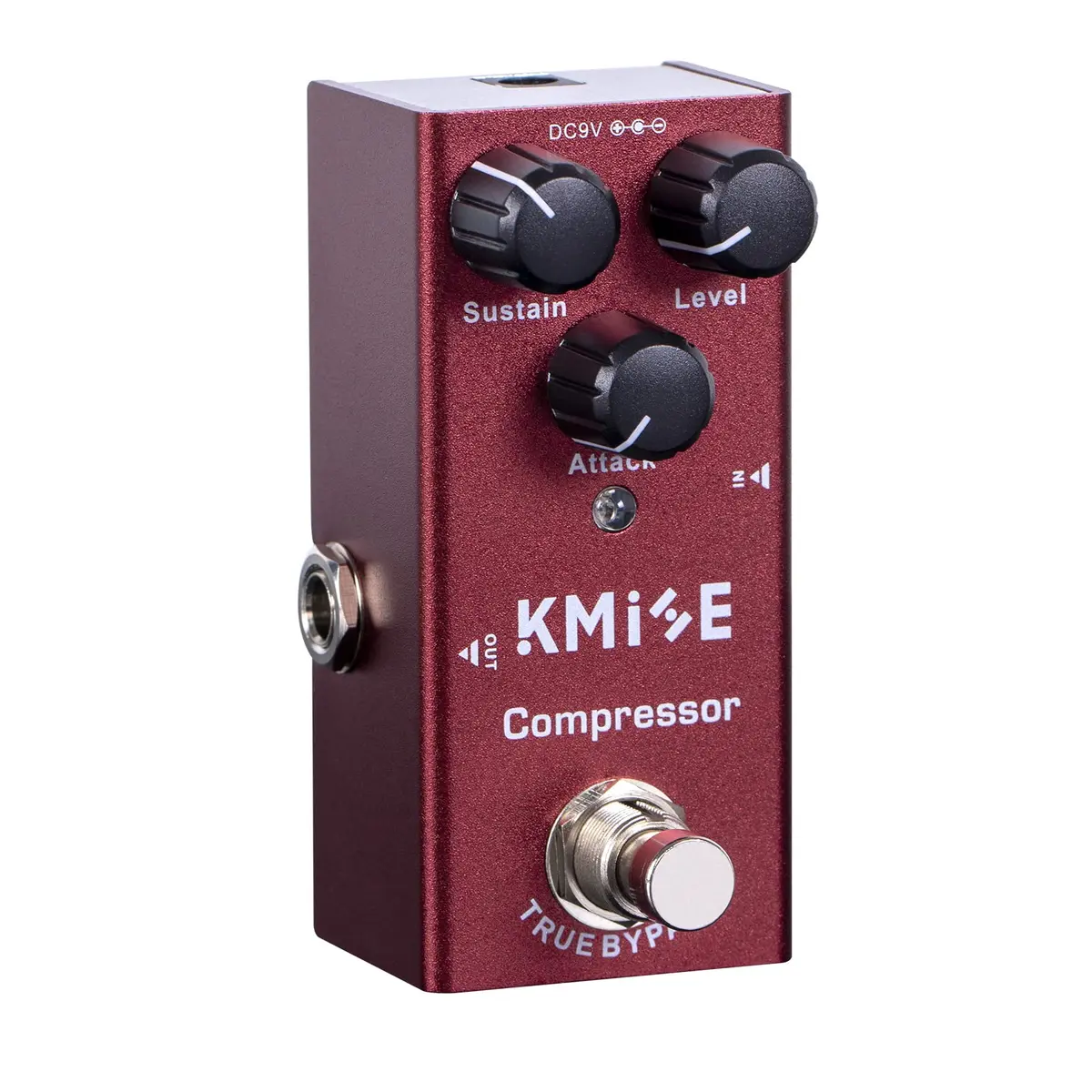 lotmusic Kmise Compressor Electric Guitar Effect Pedal,True Bypass,Tip‑Negative | Noise Reduction & Signal Clarity - main product image