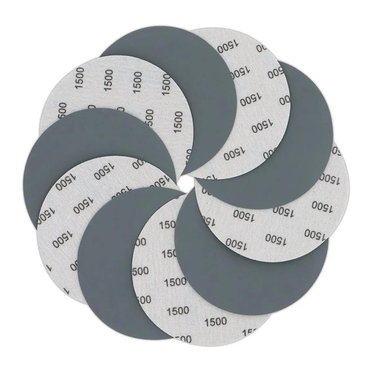 VIBRATITE 1500 Grit 5 Inch Hook & Loop Sanding Discs, 70PCS | Extra Fine Silicon Carbide for Wet/Dry Sanding - main product image