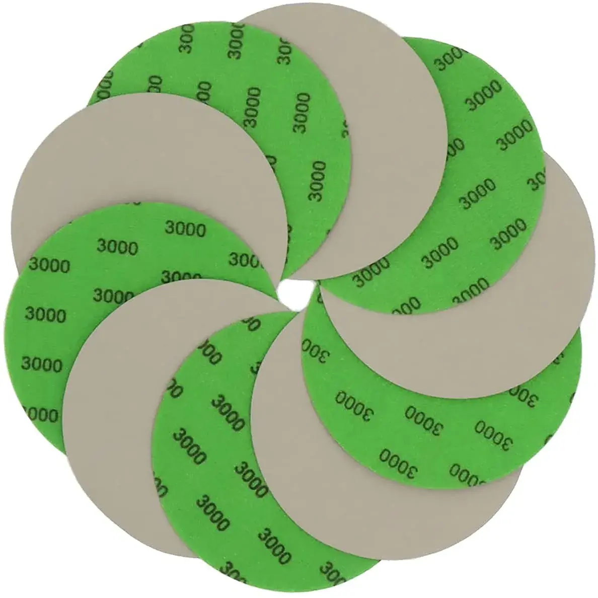 VIBRATITE 3000 Grit 5 Inch Hook & Loop Sanding Discs, 70PCS | Extra Fine Silicon Carbide for Wet/Dry Sanding - main product image