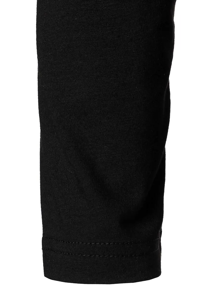 HOOD CREW Men’s Long Sleeve Polo Shirt Casual Slim Fit Contrast Color Patchwork Cotton Top Black XXL | Comfortable, breathable, stylish - view 7