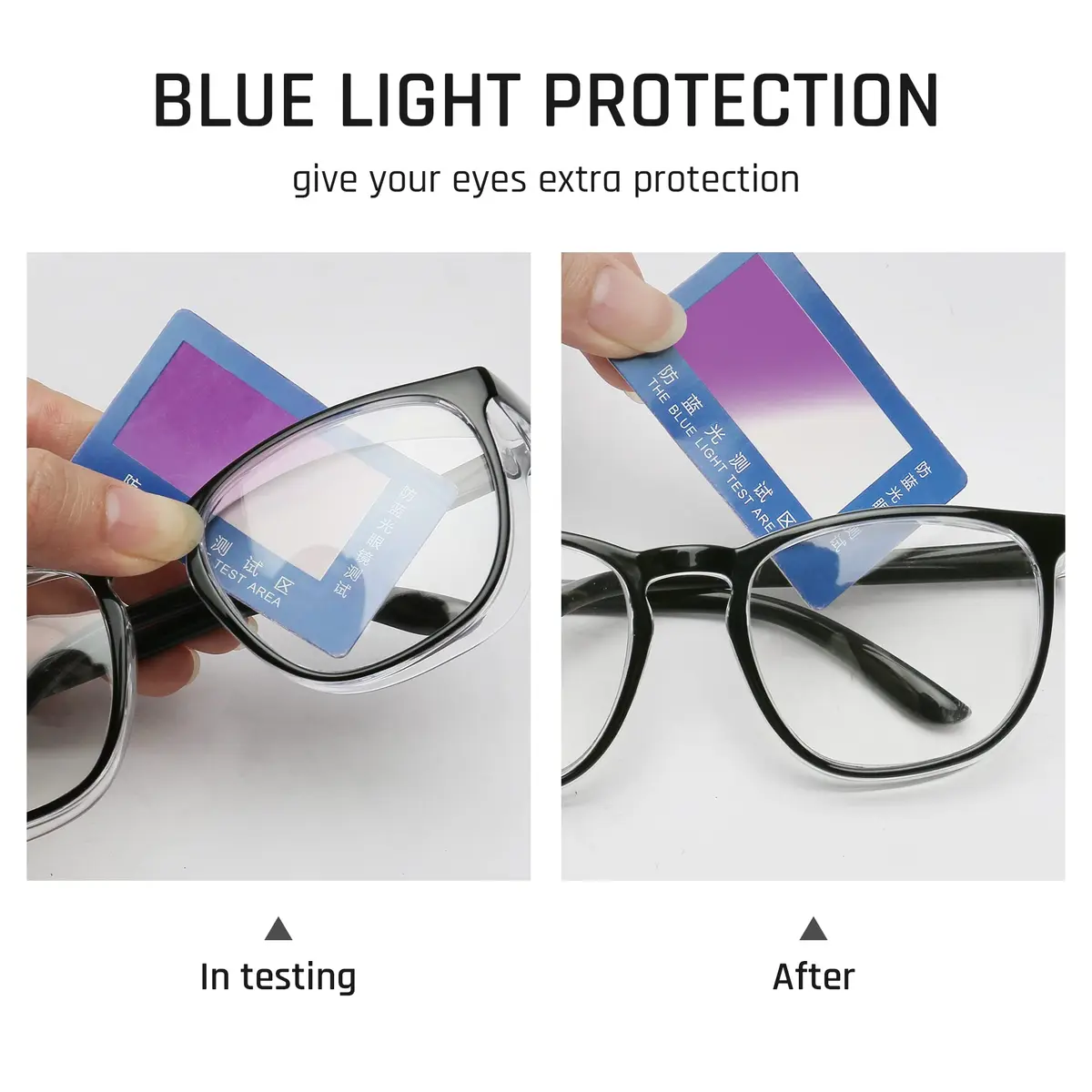 TOREGE Safety Glasses, Impact-Resistant Clear No Fog Lenses, Stylish Unisex Eye Protection (Medium) - view 4