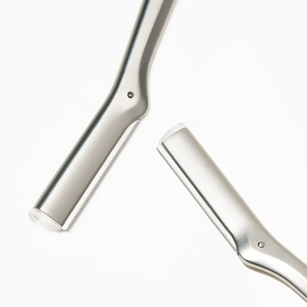 Tweezerman Stainless Steel Facial Razor with 3 Replacement Blades | Allure Best of Beauty 2023 Winner - view 3