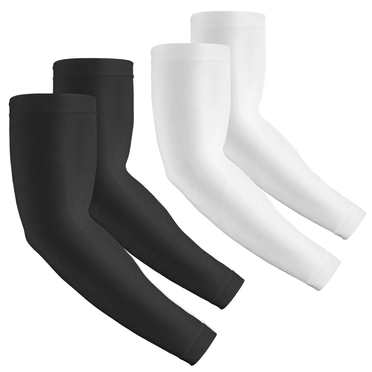 Rescoto UV Protection Cooling Arm Sleeves 2 Pairs | UPF 50 Sun & Tattoo Cover for Men Women Youth - main product image