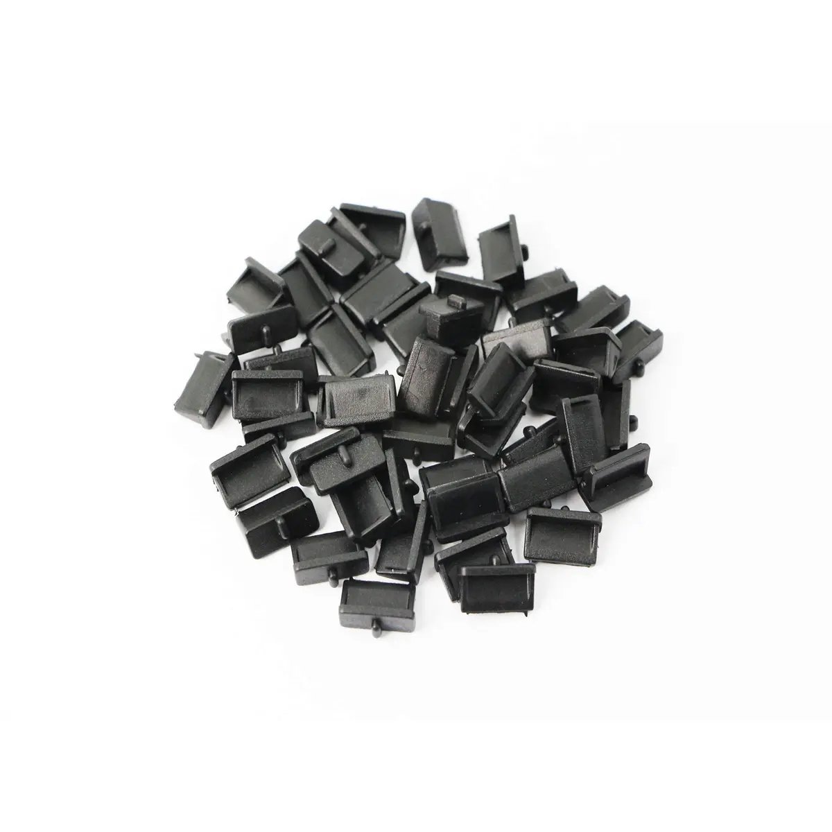 GINTOOYUN 50pcs USB Anti Dust Cap for USB Type A Female Port | Silicone Dustproof Cover (13mm x 7.5mm x 6mm) - view 5