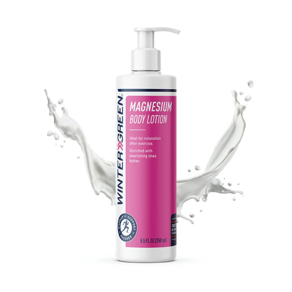 Wintergreen Magnesium Body Lotion 8.5 oz | Shea Butter for Muscle Cramps & Hydration - main product image