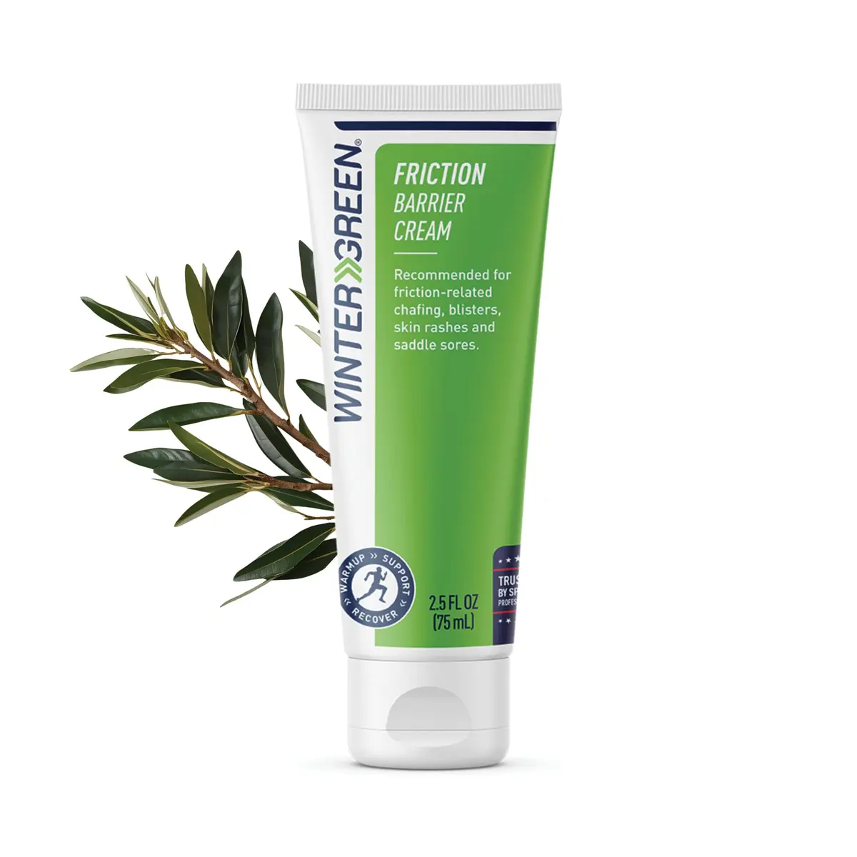 Wintergreen Friction Barrier Cream, Anti-Chafing, Blisters, Rashes | 2.5 oz, For Athletes & Active Individuals - main product image