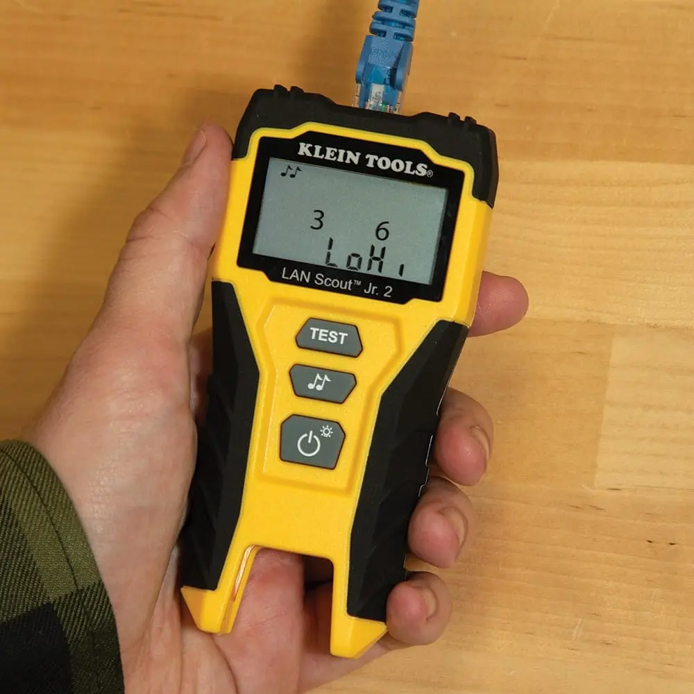 Klein Tools LAN Scout Jr Cable Tester Ethernet Cable Tester Kit | Versatile, Compact & Professional-Grade Testing (70-120 chars) - view 8