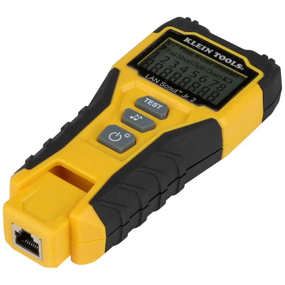 Klein Tools LAN Scout Jr Cable Tester Ethernet Cable Tester Kit | Versatile, Compact & Professional-Grade Testing (70-120 chars) - view 9