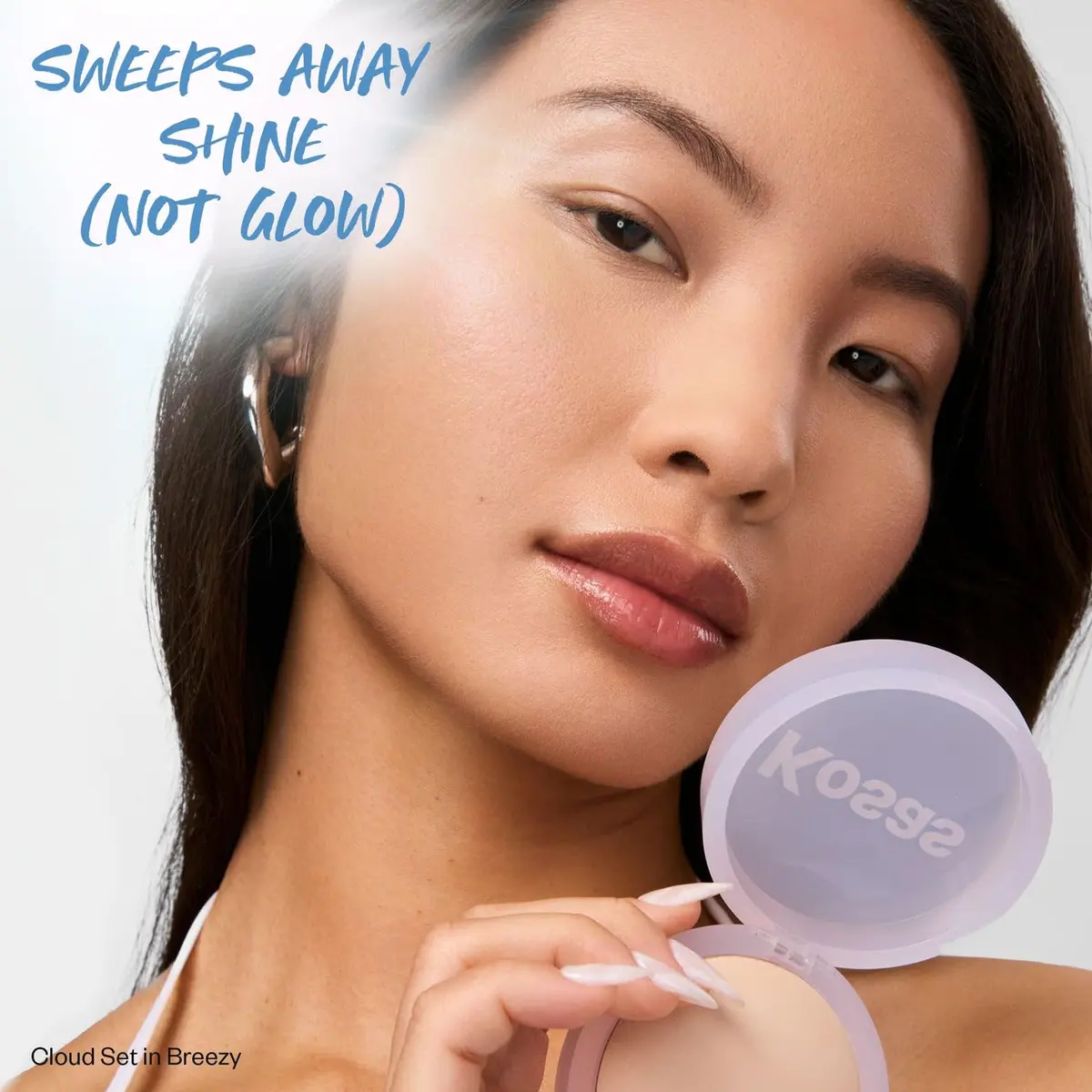Kosas Cloud Set Baked Setting Powder, Sheer Light 9.35g (0.33 Oz) | Blurs Pores & Controls Shine - view 3