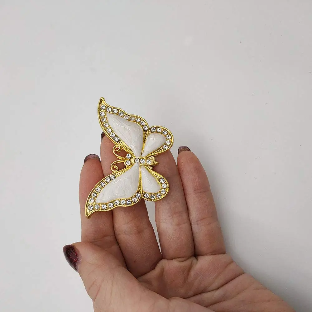 JfwuHap Gold Butterfly Knobs | Elegant Zinc Alloy Drawer Handles for Furniture (5.5cm x 3.5cm) - view 9