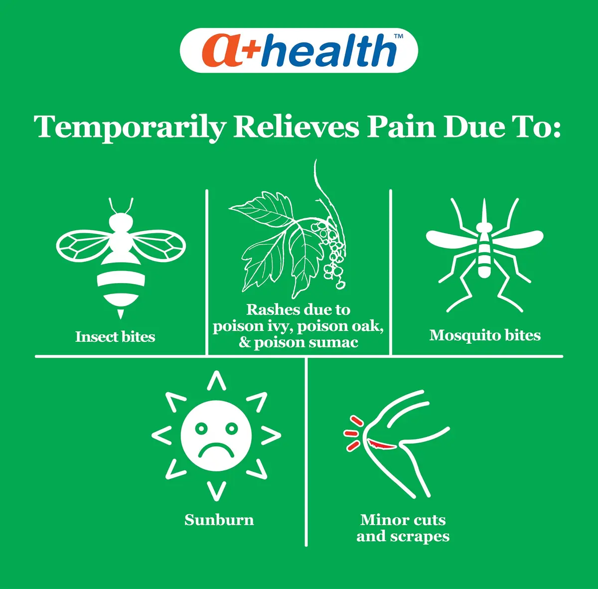 A+Health Itch Relief Cream Extra Strength Diphenhydramine HCl 1.25 Oz | Fast Relief for Itching & Skin Irritations - view 2