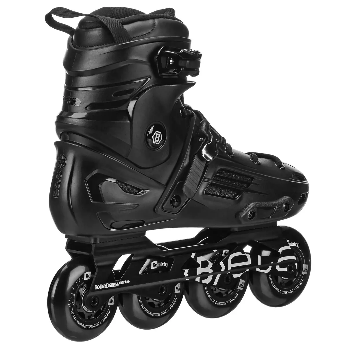 Roller Derby Elite Beta Inline Skates Size 8 (80mm Wheels) | Smooth-Rolling Urethane Wheels & Race-Rated Bearings - view 2