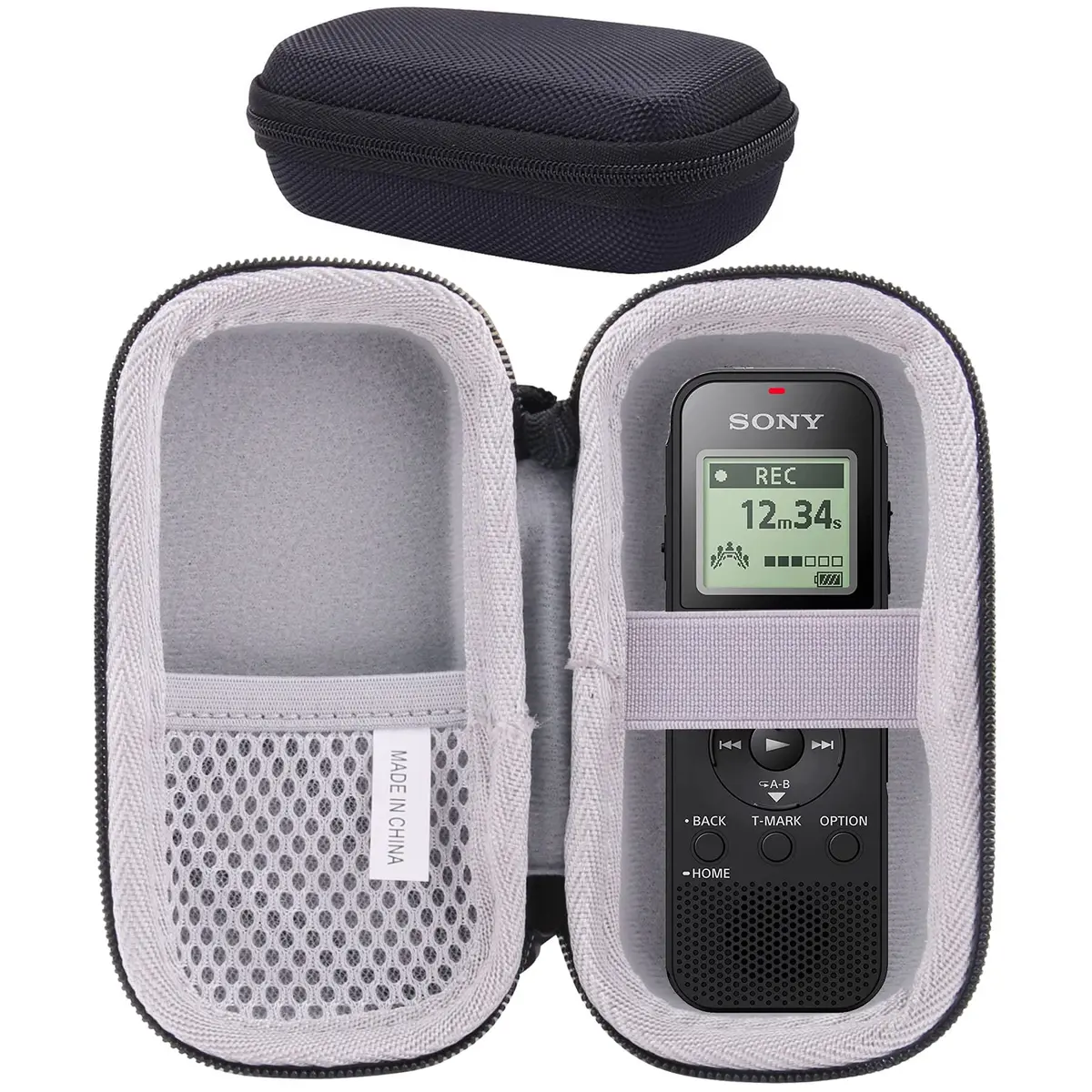 JINMEI Hard EVA Dedicated Case for Sony ICD-PX370/PX470/PX570 Mono Voice Recorder 32GB | Shockproof & Water-Resistant - main product image