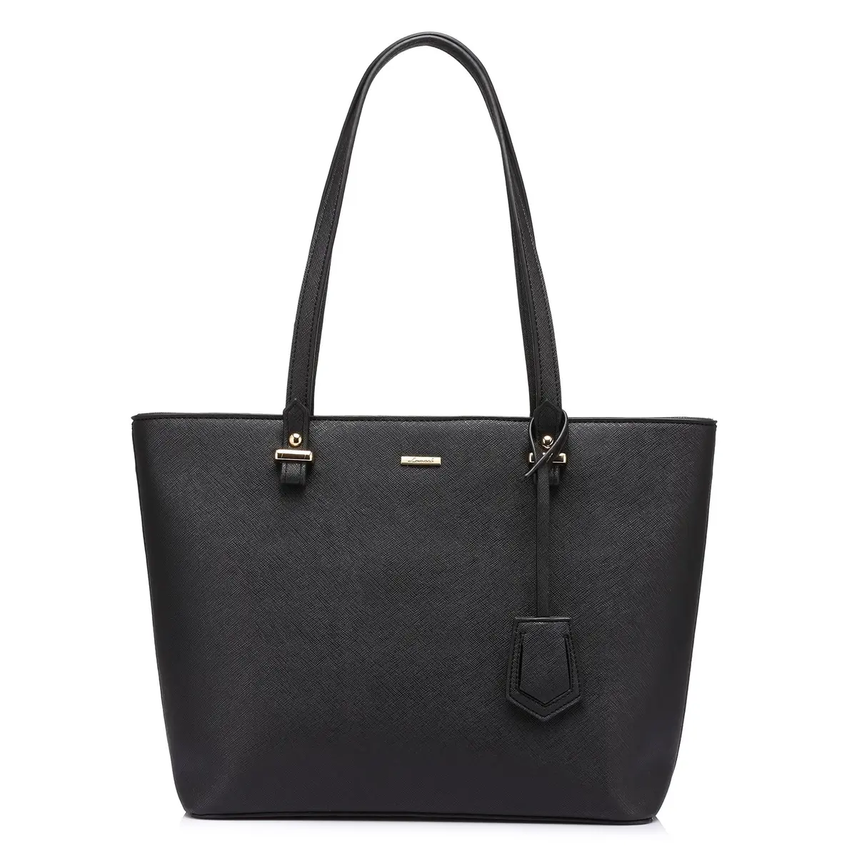LOVEVOOK Women's Tote Bag with Top Handle | Anti-Scratch Faux Leather, Large Capacity, Classic Style - main product image