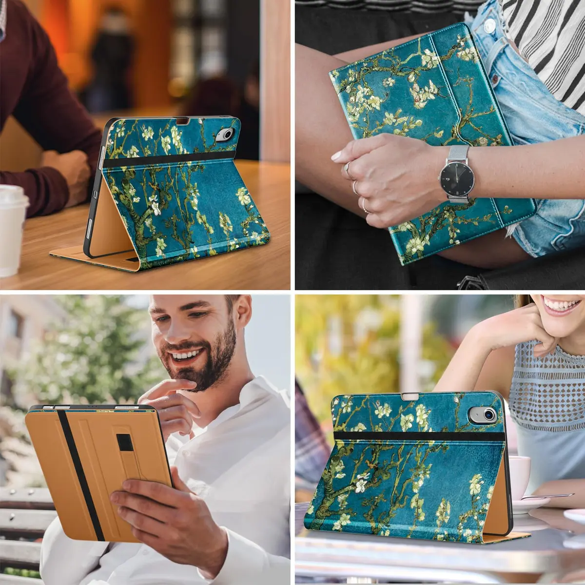 DTTO for iPad Air 11 inch Case M4 / M3 / M2 (2026/2025/2024) | Synthetic Leather, Multi-Angle Stand, Pencil Holder - view 5