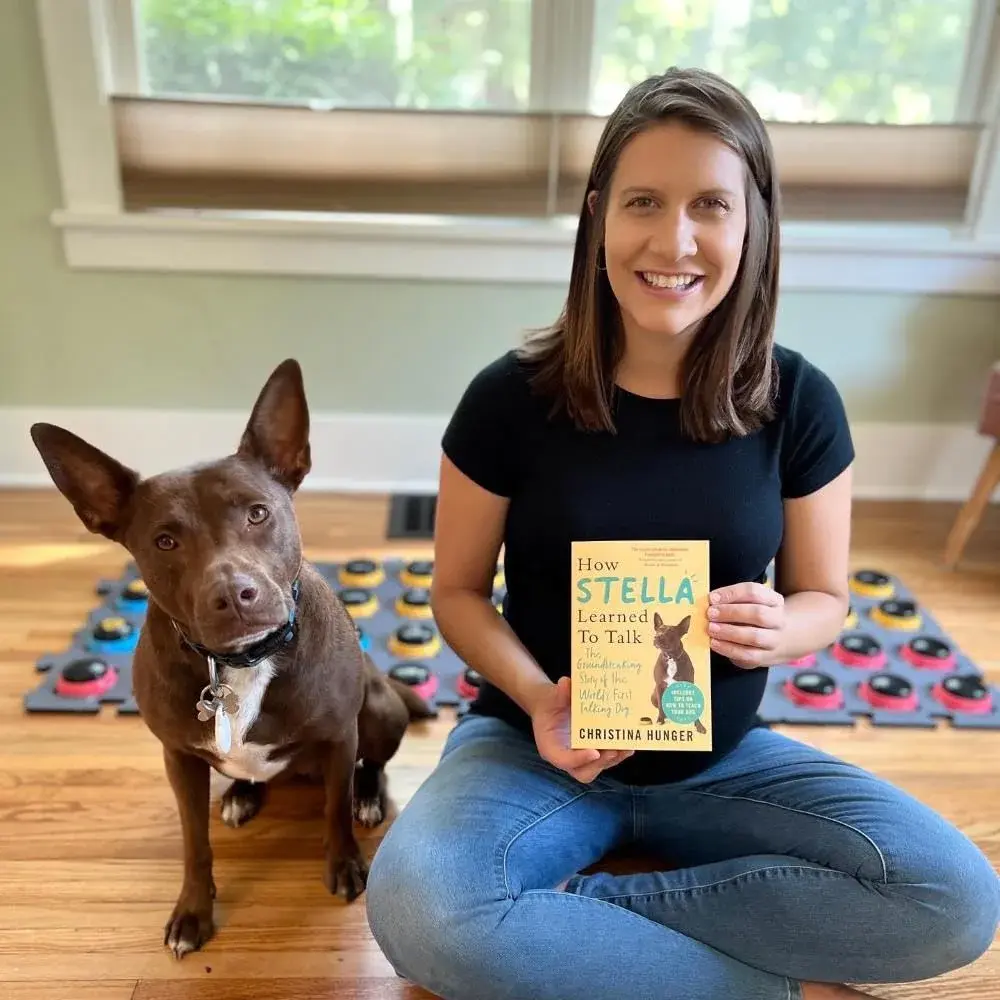 Hunger for Words Talking Pet Starter Set - Dog Buttons for Communication, 4 Recordable Buttons | Developed by Speech Therapist Christina Hunger - view 7