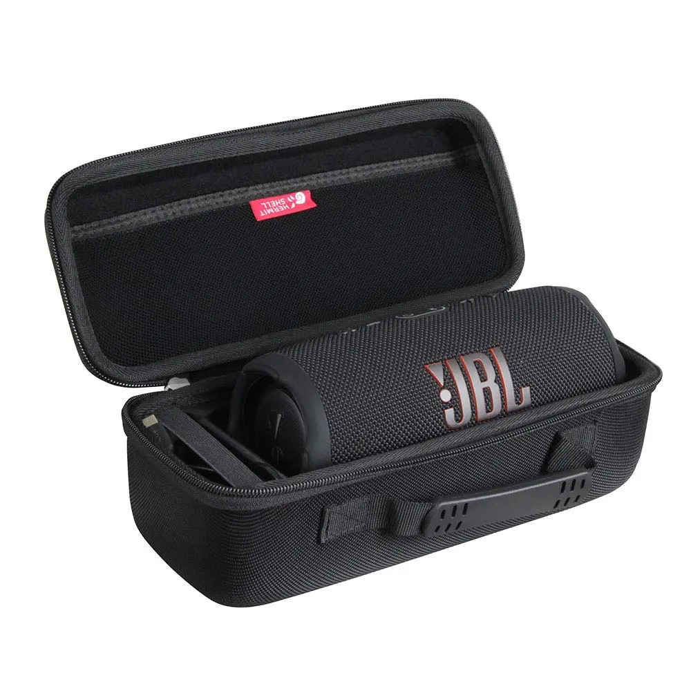 Hermitshell Hard Travel Case for JBL Charge 5 / JBL Charge 4 Portable Bluetooth Speaker (Black) | Protects from Bumps and Scratches - main product image