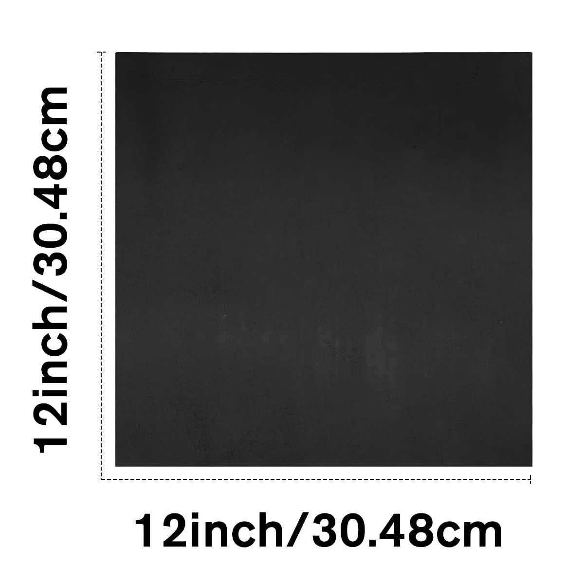 ingguise Black Tooling Leather Sheets Square 12"x12" | Full Grain Cowhide for Crafts & Sewing - view 3