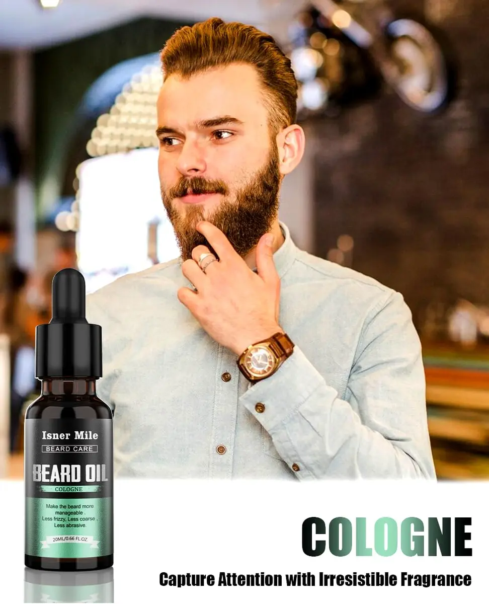 ISNER MILE Beard Oil 5 Pack | Nourishing & Fragrant Beard Care for Men - view 5