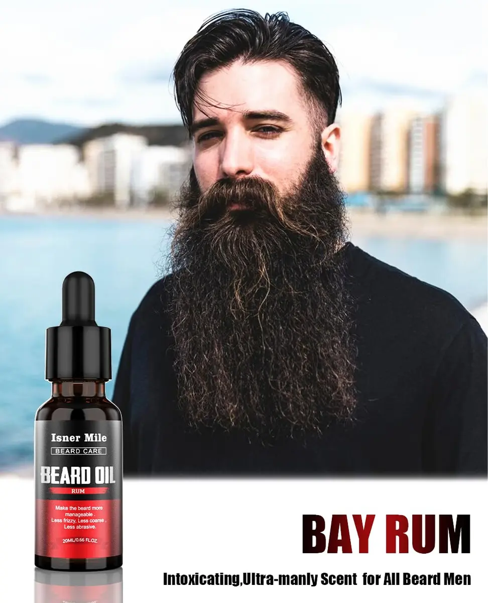 ISNER MILE Beard Oil 5 Pack | Nourishing & Fragrant Beard Care for Men - view 6