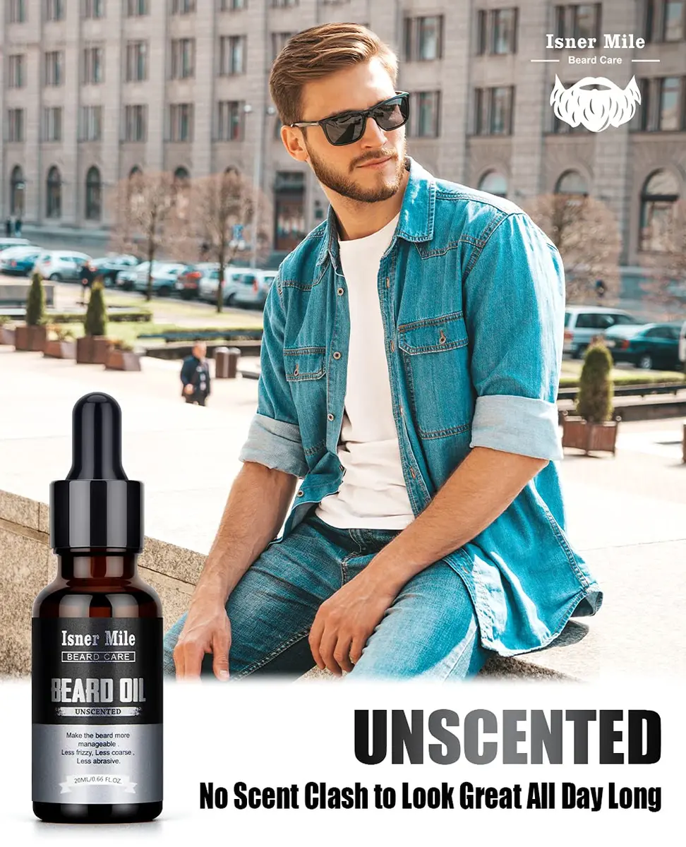 ISNER MILE Beard Oil 5 Pack | Nourishing & Fragrant Beard Care for Men - view 8