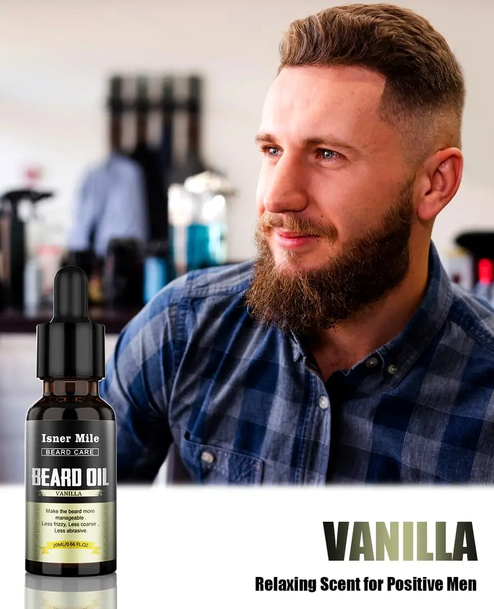 ISNER MILE Beard Oil 5 Pack | Nourishing & Fragrant Beard Care for Men - view 4