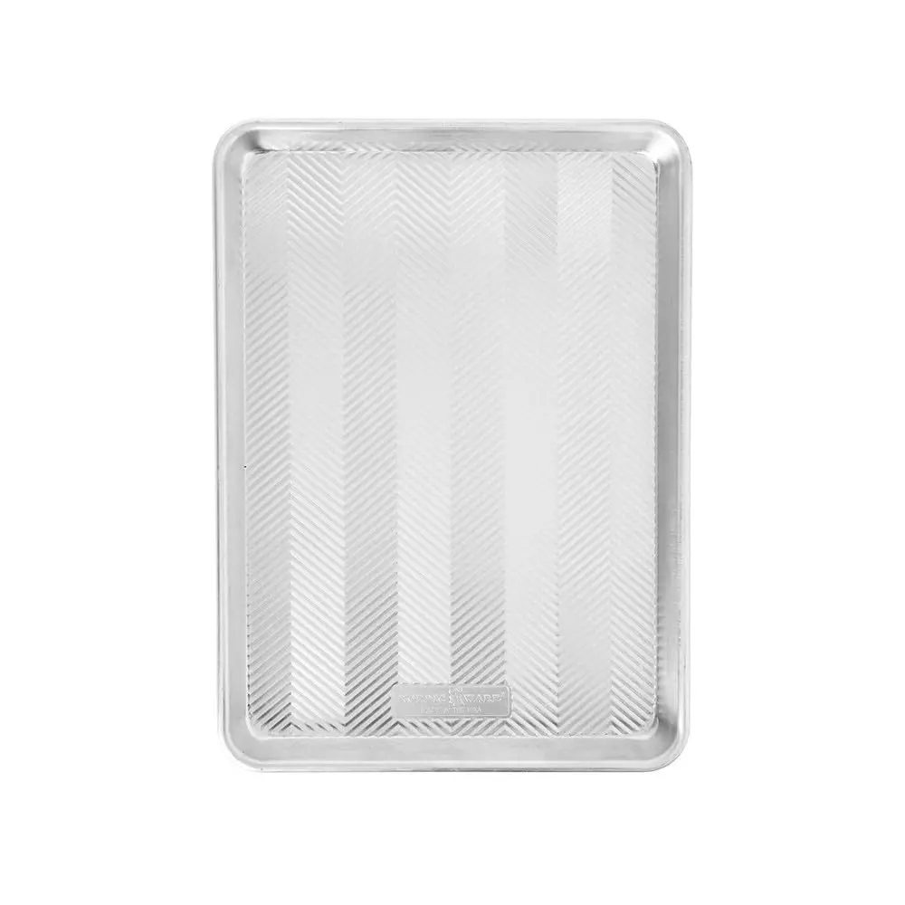 Nordic Ware Prism Baking Half Sheet 2-Pack, Natural | Durable Aluminum with Easy Release & Uniform Crisping - view 8