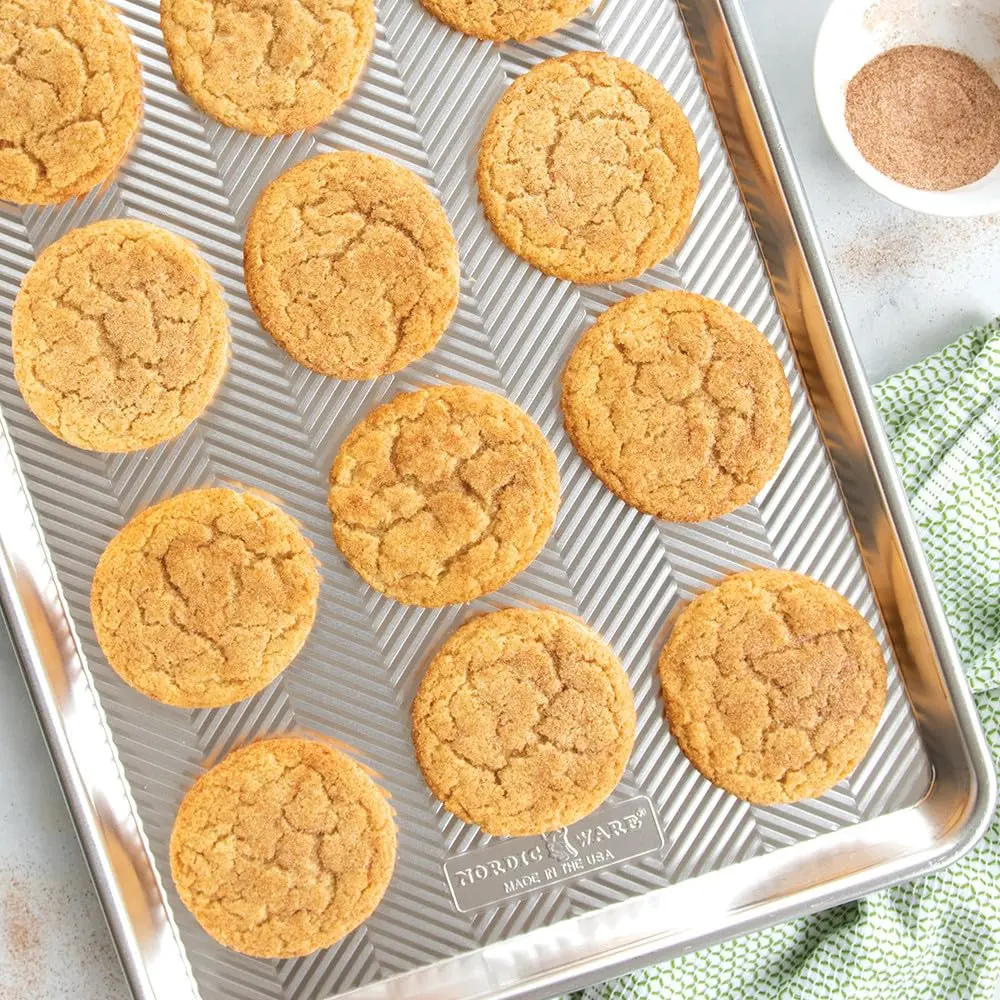 Nordic Ware Prism Baking Half Sheet 2-Pack, Natural | Durable Aluminum with Easy Release & Uniform Crisping - view 2