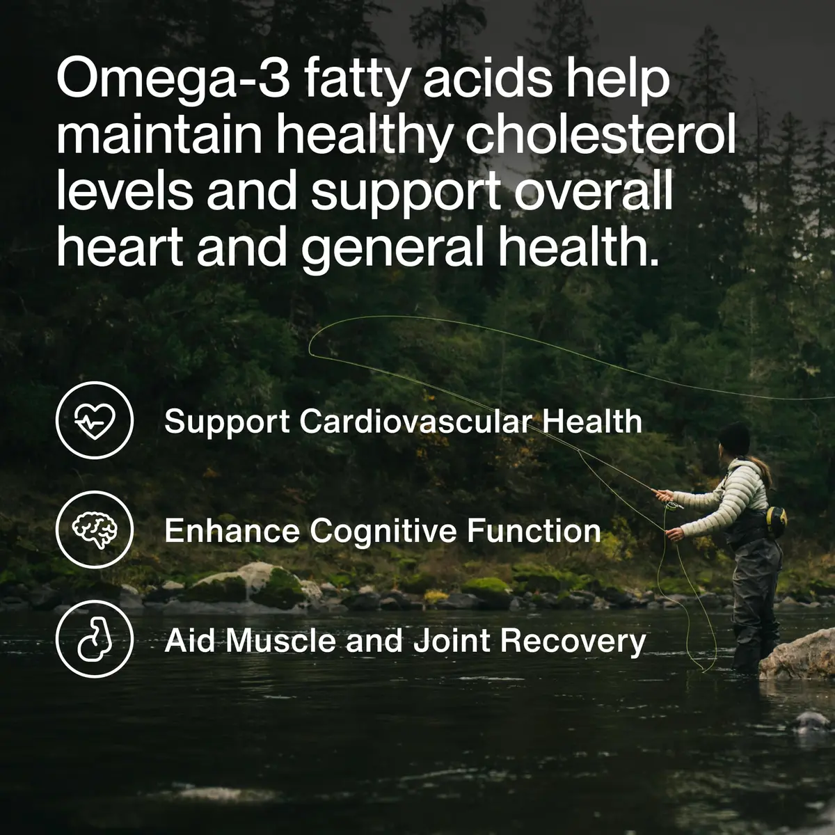 Momentous Omega-3 Fish Oil 1600mg | EPA & DHA Supplement, No Aftertaste, Unisex - view 2