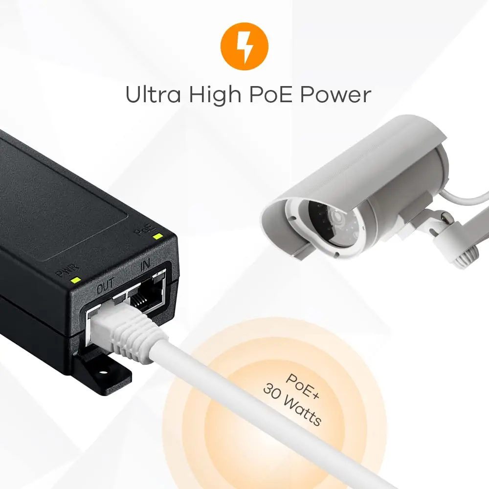 ZYXEL Powerinjector 2.5G MultiGig PoE+ Injector | IEEE 802.3af/at Support - view 6