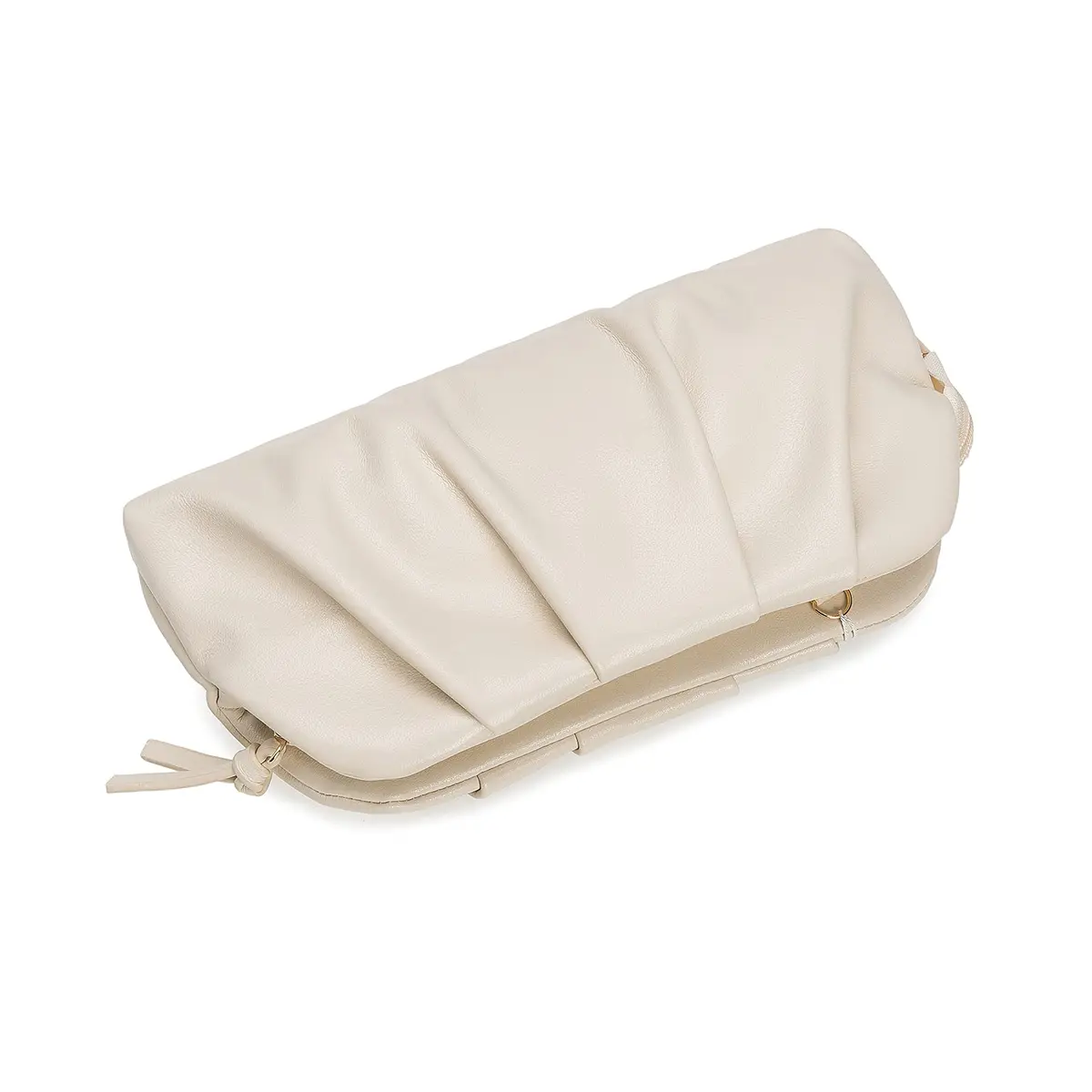 CHARMING TAILOR Chic Vegan Leather Clutch Bag 9.7" | Elegant Evening Purse for Women - view 6