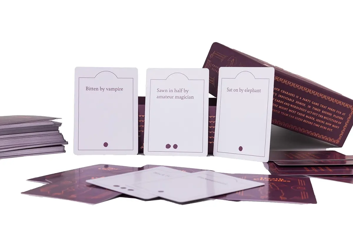 Death Charades Silly Party Card Game | 45-Second Rounds for Ages 13+ - view 7