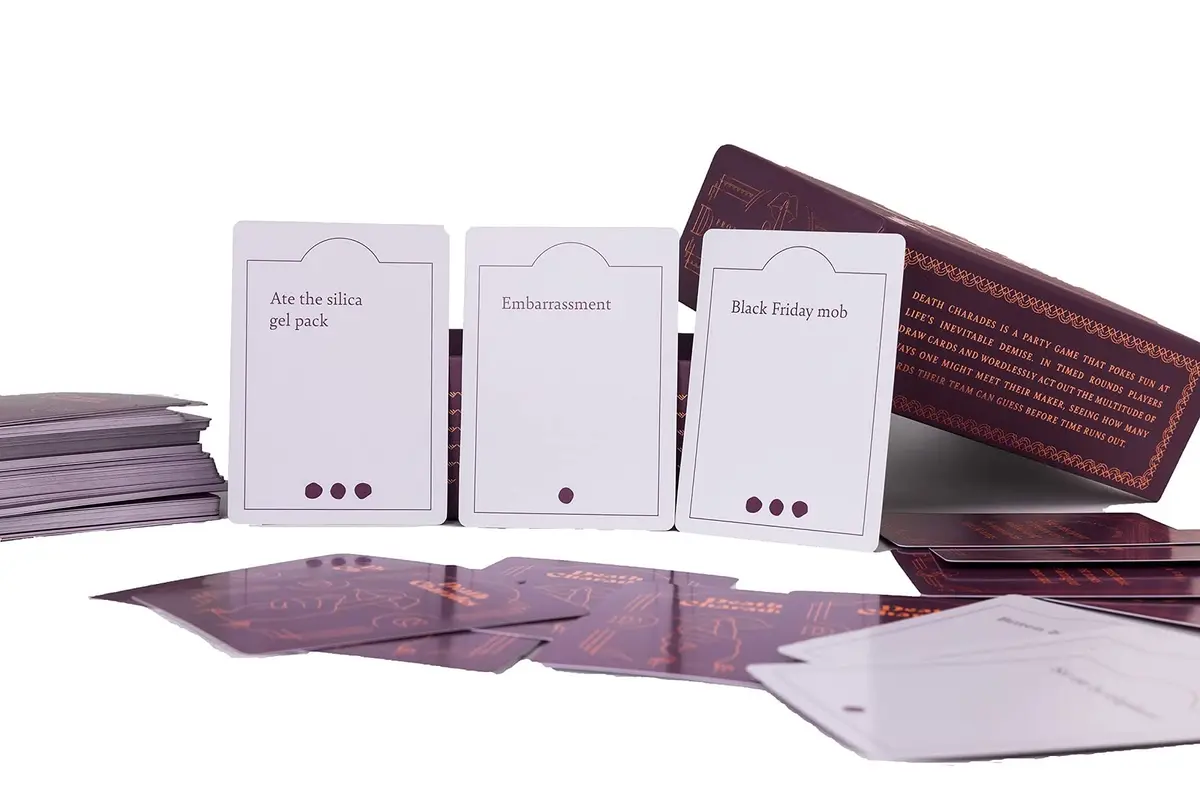 Death Charades Silly Party Card Game | 45-Second Rounds for Ages 13+ - view 4