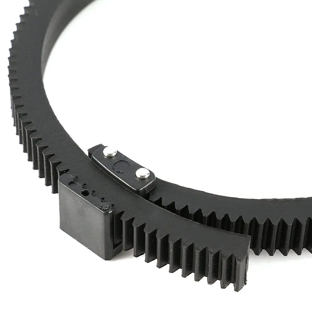 FocusFoto Flexible Gear Belt Ring for Follow Focus 46-110mm | Rubber Timing Belt for DSLR Cameras - view 5